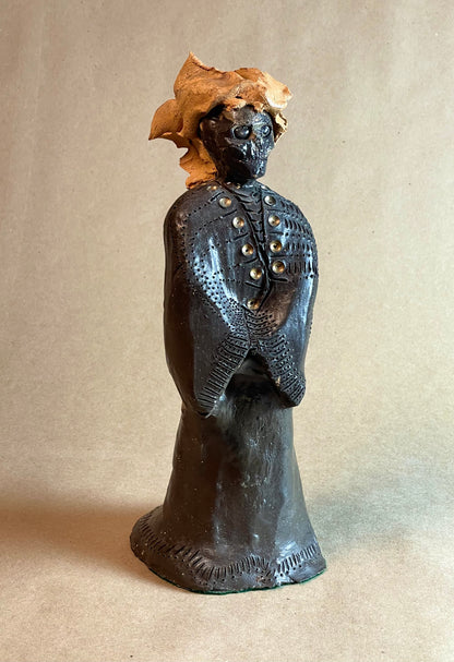 Gothic sculpture front view