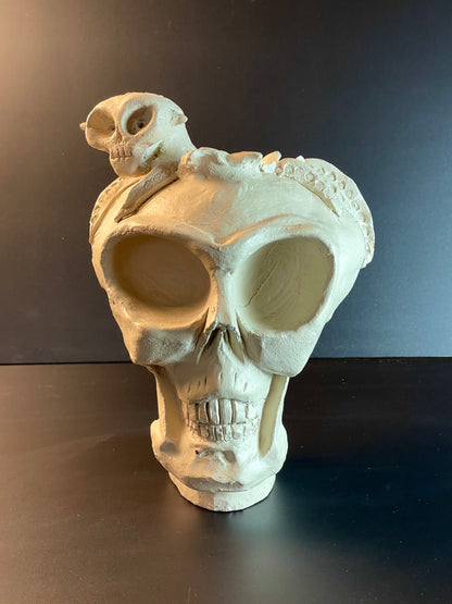 Alien Skull Front