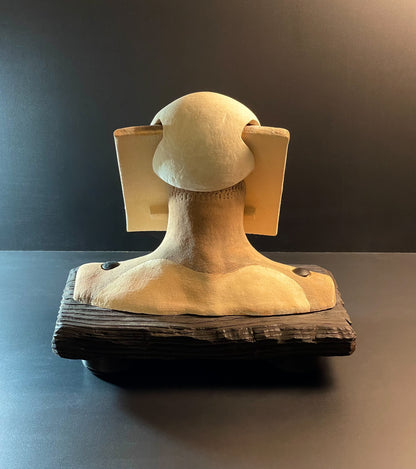 Ceramic figure - rear view